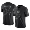 C.Bears #94 Austin Booker Player Black REFLECTIVE Limited Game Kdoa Stitched Jerseys