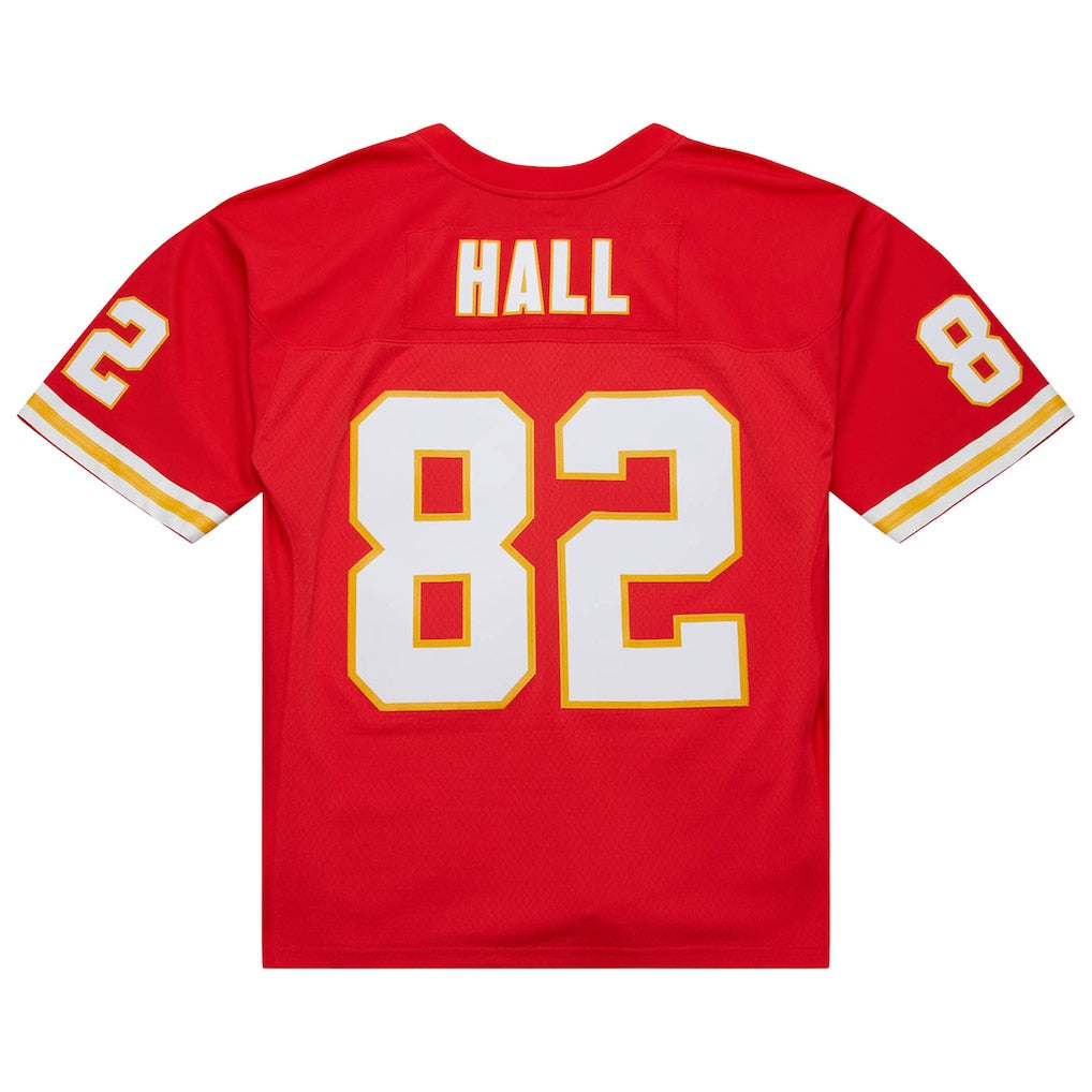 Kdoa KC.Chiefs #82 Dante Hall Mitchell & Ness Red 2002 Legacy Replica Jersey