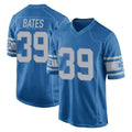 D.Lions #39 Jake Bates Player Blue Vapor Untouchable Throwback Game Kdoa Stitched Jerseys