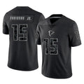 A.Falcons #15 Brian Robinson Player Black RFLCTV Limited Game Kdoa Stitched Jerseys