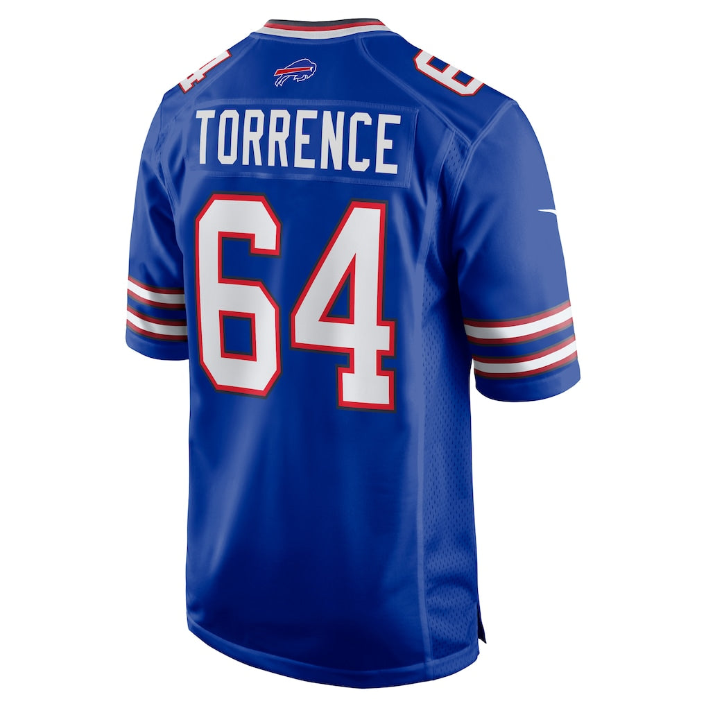Kdoa B.Bills #64 O'Cyrus Torrence Royal Home Game Jersey