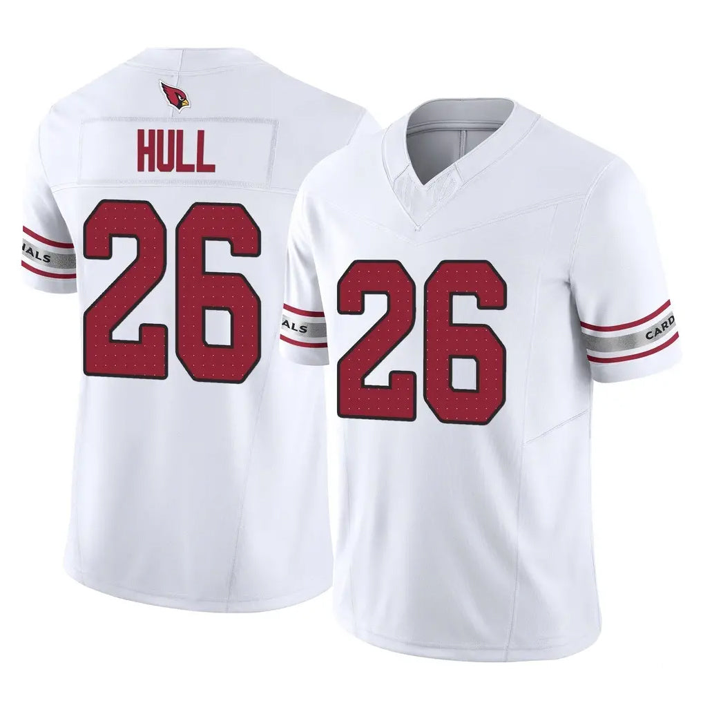 A.Cardinals #26 Evan Hull Player White Vapor F.U.S.E. Limited Home Game Kdoa Stitched Jerseys