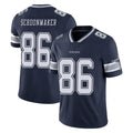 D.Cowboys #86 Luke Schoonmaker Player Navy Vapor Untouchable Limited Home Game Xdoa Stitched Jerseys