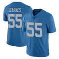 D.Lions #55 Derrick Barnes Player Blue Limited Throwback Vapor Untouchable Kdoa Stitched Jerseys