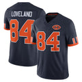 C.Bears #84 Colston Loveland Player Navy Limited 2026 Rivalries Collection Home Game Kdoa Stitched Jerseys
