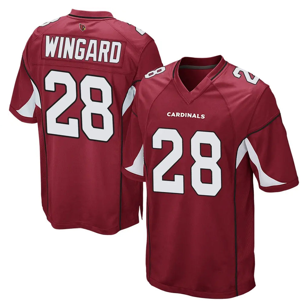 A.Cardinals #28 Andrew Wingard Player Cardinal Home Game Kdoa Stitched Jerseys