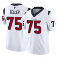 H.Texans #75 Wyatt Teller Player White Limited Vapor F.U.S.E. Home Game Kdoa Stitched Jerseys