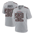 A.Falcons #32 Cash Jones Player Gray Fashion Home Game Kdoa Stitched Jerseys
