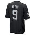 Kdoa LV.Raiders #9 Tyree Wilson Black Game Jersey