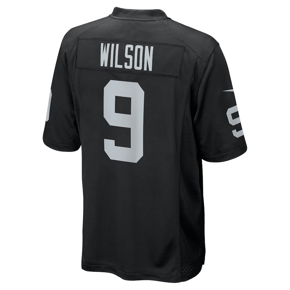 Kdoa LV.Raiders #9 Tyree Wilson Black Game Jersey