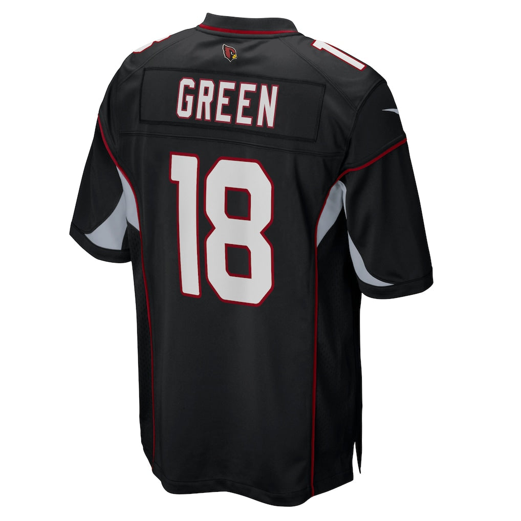 Kdoa A.Cardinals #18 A.J. Green Black Game Jersey