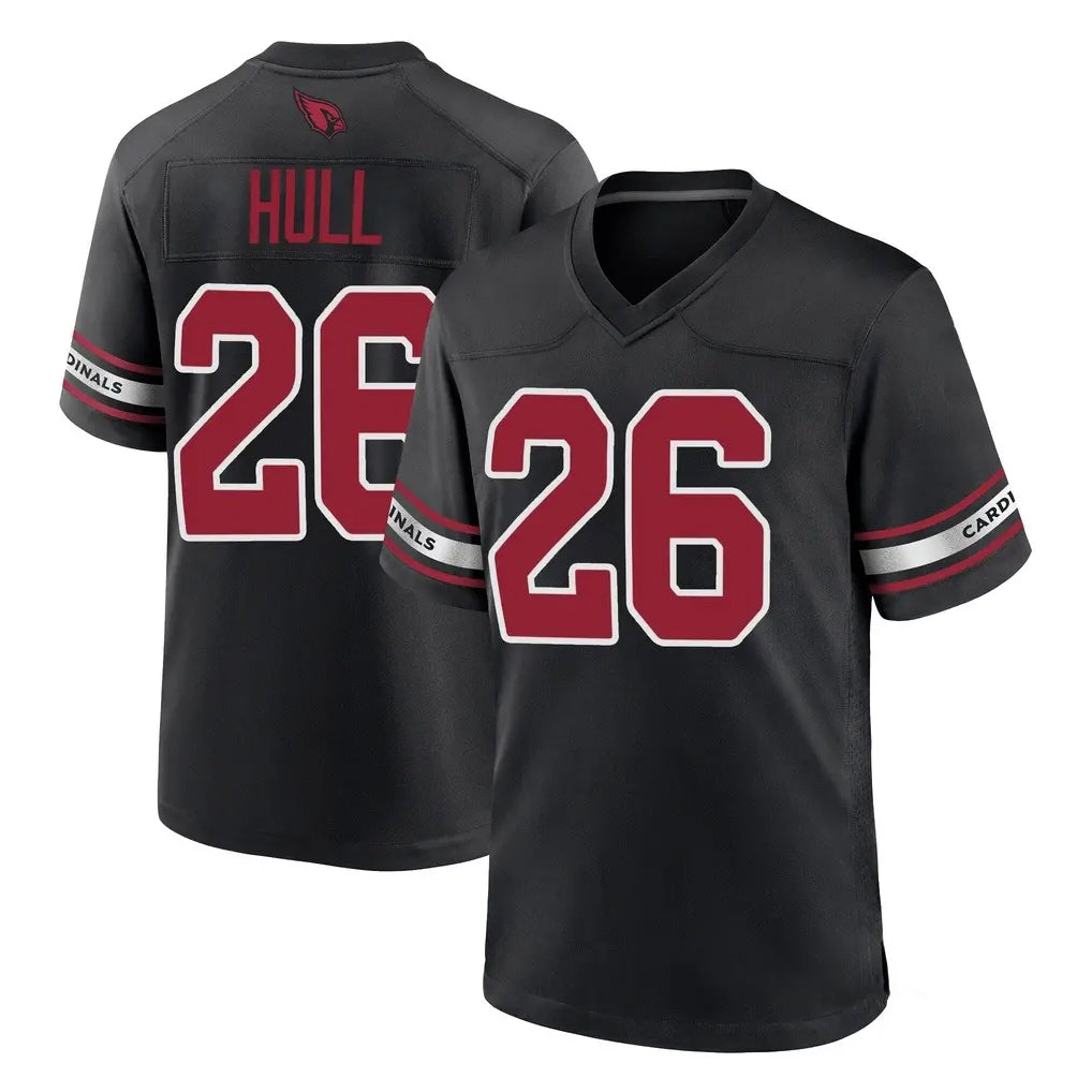 A.Cardinals #26 Evan Hull Player Black Alternate Game Kdoa Stitched Jerseys