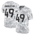 D.Broncos #49 Alex Singleton Player Arctic Camo Salute To Service Limited Kdoa Stitched Jerseys