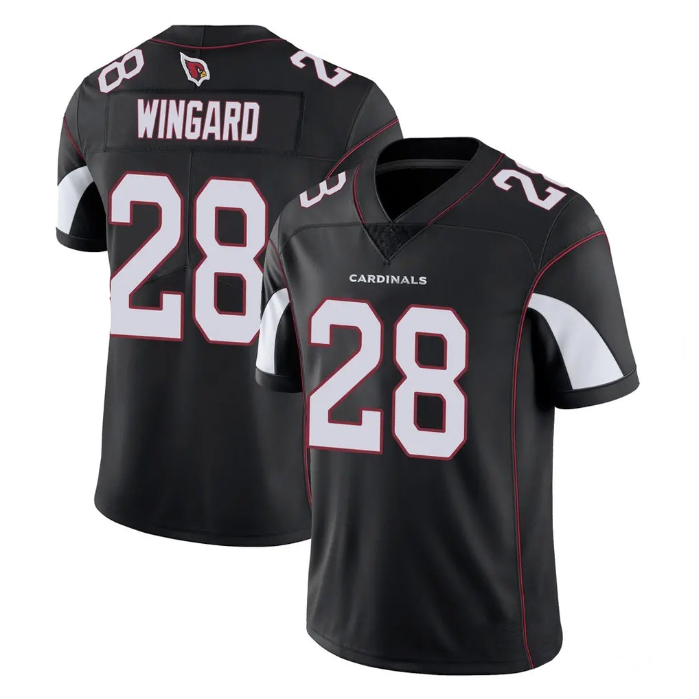 A.Cardinals #28 Andrew Wingard Player Black Vapor Limited Home Game Kdoa Stitched Jerseys