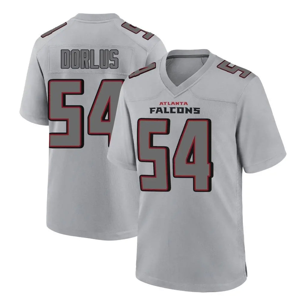 A.Falcons #54 Brandon Dorlus Player Gray Fashion Home Game Kdoa Stitched Jerseys