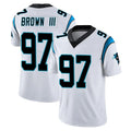 C.Panthers #97 Bobby Brown III Player White Vapor Untouchable Limited Game Kdoa Stitched Jerseys