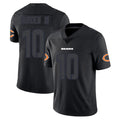 C.Bears #10 Luther Burden III Player Black Impact Limited Game Kdoa Stitched Jerseys