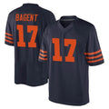 C.Bears #17 Tyson Bagent Player Navy Blue Alternate Game Kdoa Stitched Jerseys