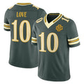 GB.Packers #10 Jordan Love Player Green Limited 2026 Rivalries Collection Home Game Edoa Stitched Jerseys