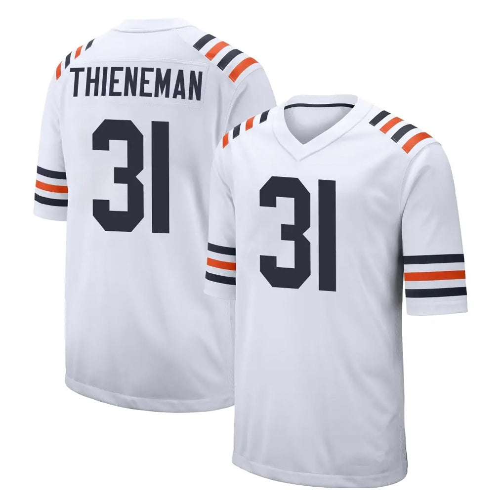 C.Bears #31 Dillon Thieneman Player White Classic Home Game Kdoa Stitched Jerseys