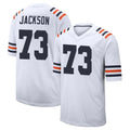 C.Bears #73 Jonah Jackson Player White Classic Home Game Kdoa Stitched Jerseys