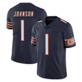 C.Bears #1 Jaylon Johnson Player Navy Vapor Untouchable Limited Home Game Kdoa Stitched Jerseys