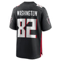 Kdoa A.Falcons #82 Casey Washington Black Team Game Jersey
