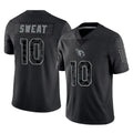 A.Cardinals #10 Josh Sweat Player Black RFLCTV Limited Home Game Kdoa Stitched Jerseys