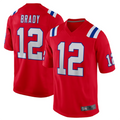 Kdoa NE.Patriots #12 Tom Brady Player Red Game Stitched Jerseys