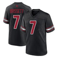 A.Cardinals #7 Jacoby Brissett Player Black Alternate Game Kdoa Stitched Jerseys
