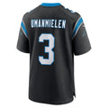 Kdoa C.Panthers #3 Princely Umanmielen Black Team Game Jersey