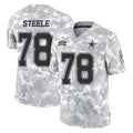 D.Cowboys #78 Terence Steele Player Arctic Camo Salute to Service Limited Home Game Xdoa Stitched Jerseys