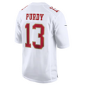 Kdoa #13 Brock Purdy Player SF.49ers Tundra White Fashion Game Stitched Jersey