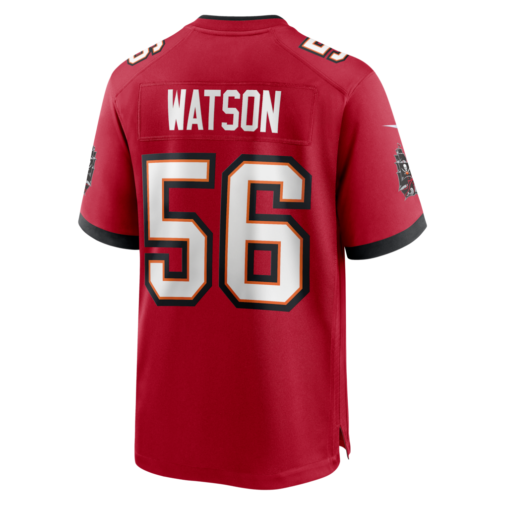 Kdoa TB.Buccaneers #56 Desmond Watson Red Team Game Jersey