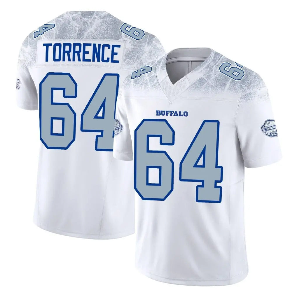 B.Bills #64 O'Cyrus Torrence Player White Rivalries Collection Limited Game Kdoa Stitched Jerseys