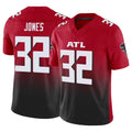 A.Falcons #32 Cash Jones Player Red Vapor F.U.S.E. Limited Home Game Kdoa Stitched Jerseys
