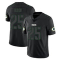 GB.Packers #25 Keisean Nixon Player Black Impact Limited Home Game Kdoa Stitched Jerseys