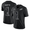 P.Eagles #1 Jalen Hurts Player Black Limited 2026 Salute to Service Home Game Kdoa Stitched Jerseys