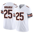 C.Bears #25 Kyle Monangai Player White Vapor F.U.S.E. Limited Home Game Kdoa Stitched Jerseys