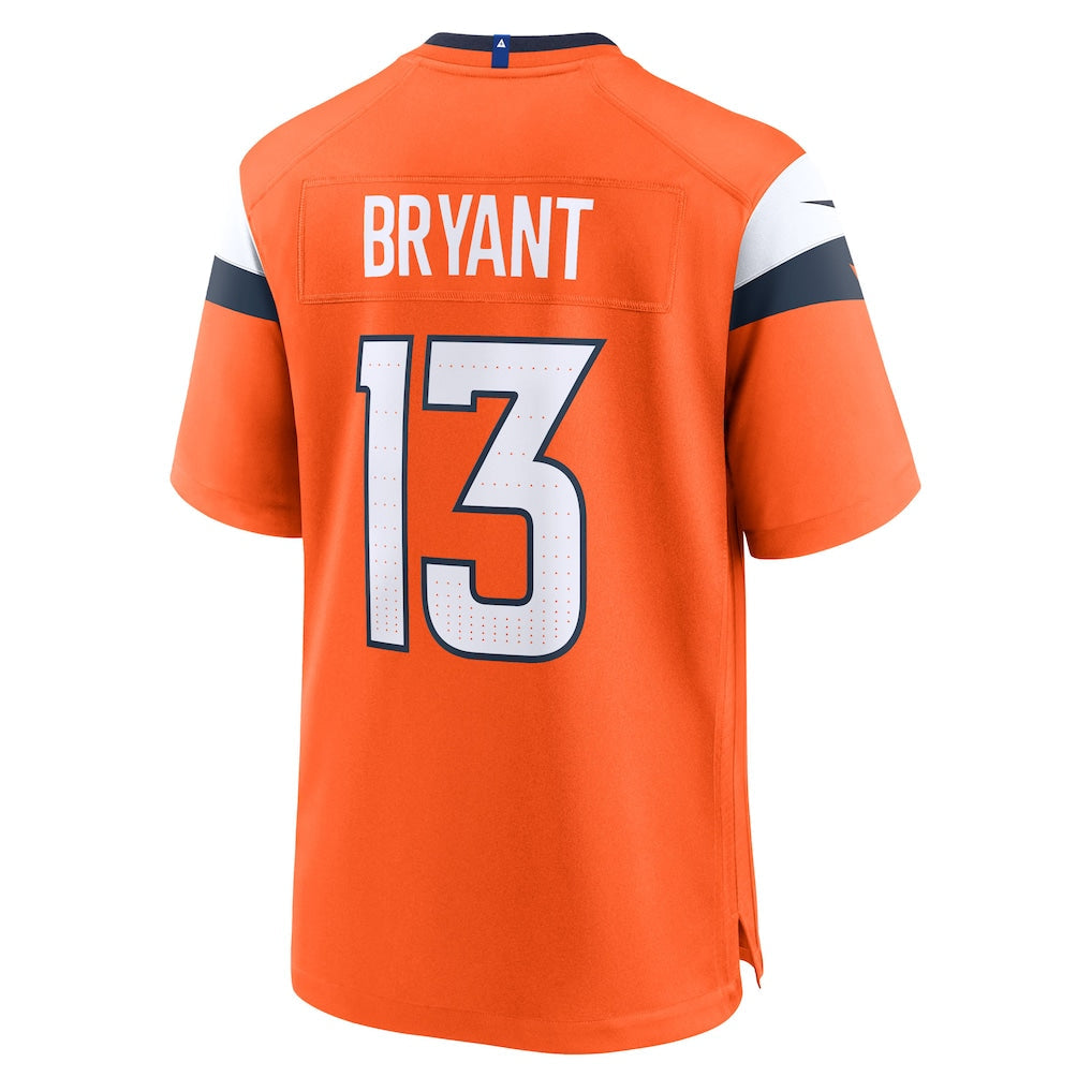 Kdoa D.Broncos #13 Pat Bryant Orange Team Game Jersey