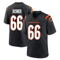 C.Bengals #66 Dalton Risner Player Black Home Game Kdoa Stitched Jerseys