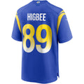 Kdoa LA.Rams #89 Tyler Higbee Royal Game Player Jersey