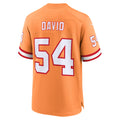 Kdoa TB.Buccaneers #54 Lavonte David Orange Throwback Game Jersey