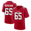 A.Falcons #65 Matthew Bergeron Player Red Team Color Home Game Kdoa Stitched Jerseys