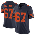 C.Bears #67 Garrett Bradbury Player Navy Blue Alternate Vapor Untouchable Limited Kdoa Stitched Jerseys