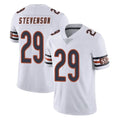 C.Bears #29 Tyrique Stevenson Player White Vapor Untouchable Limited Home Game Kdoa Stitched Jerseys