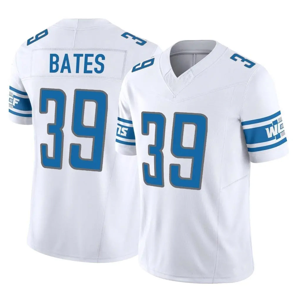 D.Lions #39 Jake Bates Player White Vapor F.U.S.E. Limited Home Game Kdoa Stitched Jerseys