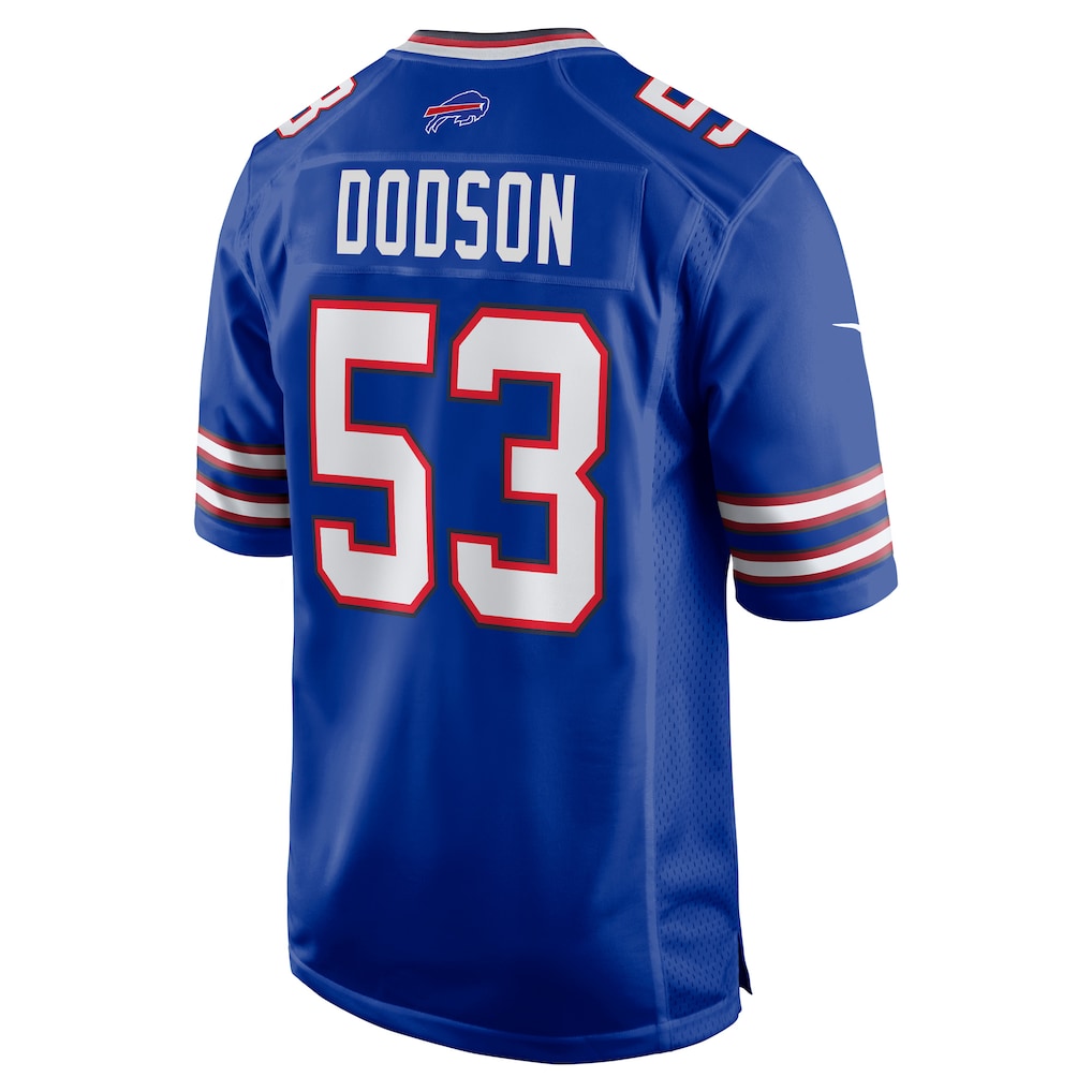 Kdoa B.Bills #53 Tyrel Dodson Royal Team Game Jersey