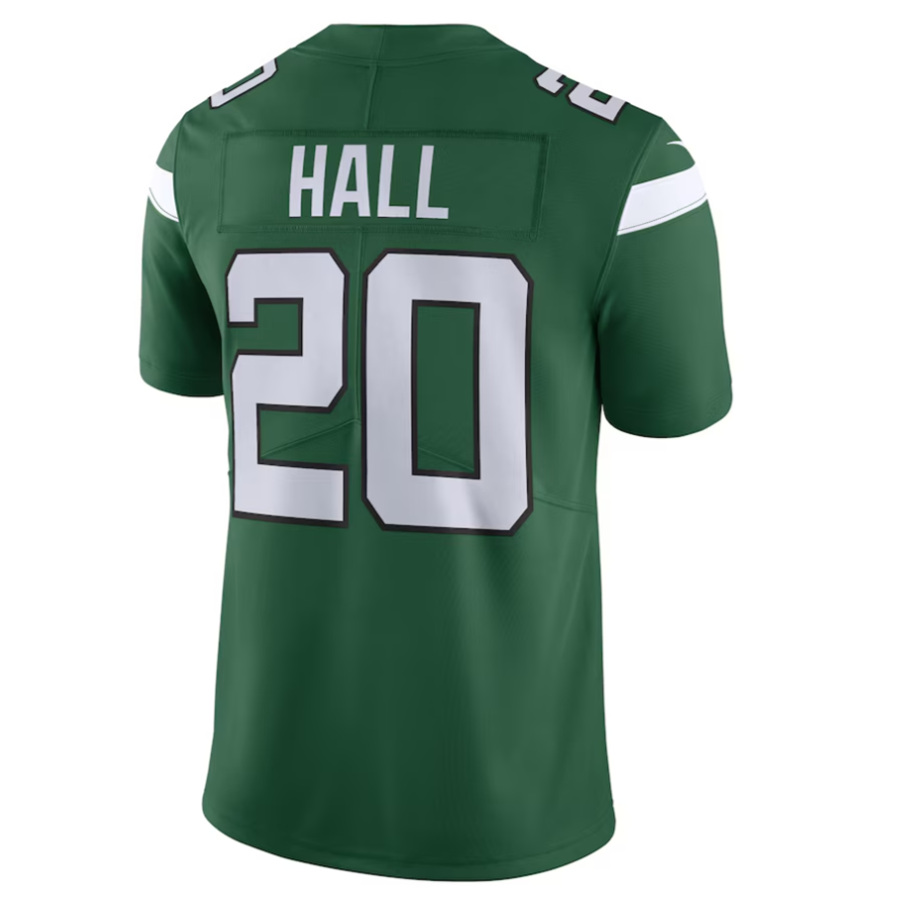 Kdoa #20 Breece Hall Player NY.Jets Gotham Green Vapor Untouchable Limited Stitched Jersey