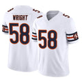 C.Bears #58 Darnell Wright Player White Vapor F.U.S.E. Limited Home Game Kdoa Stitched Jerseys